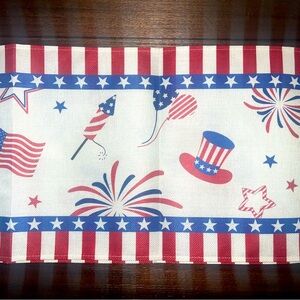 Patriotic Themed Table Runner